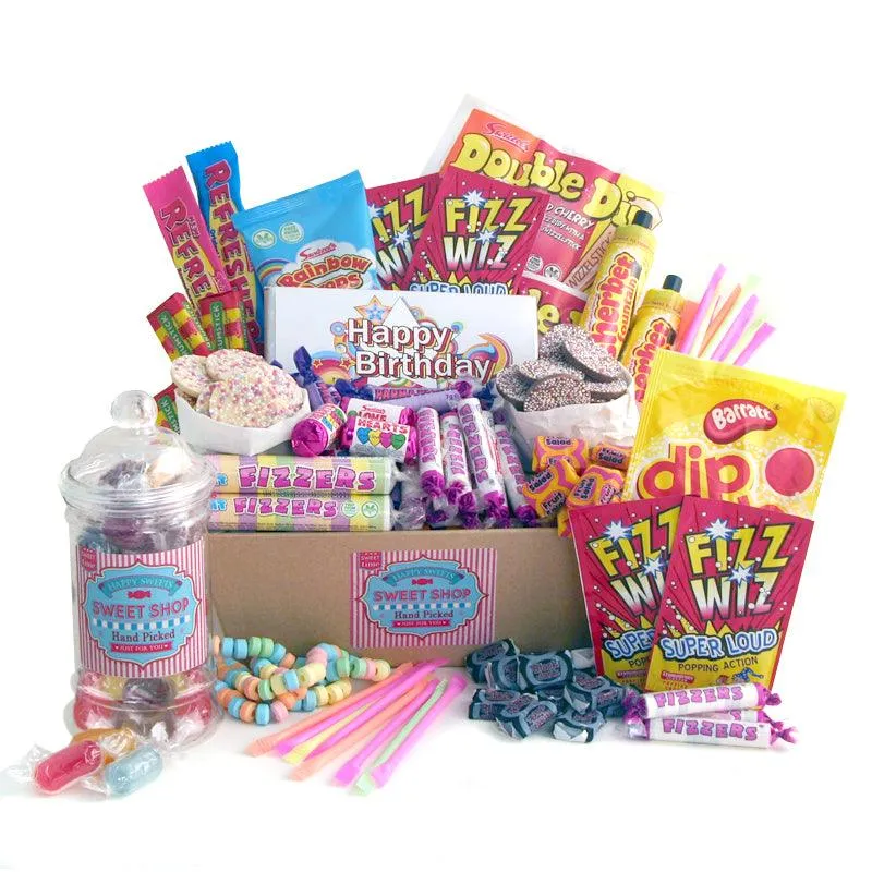 Birthday Nostalgic Sweet Shop Hamper