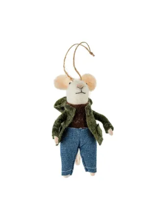 Off-Duty Oscar Mouse Ornament