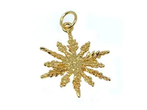 Sparkling Winter Snowflake Pendant